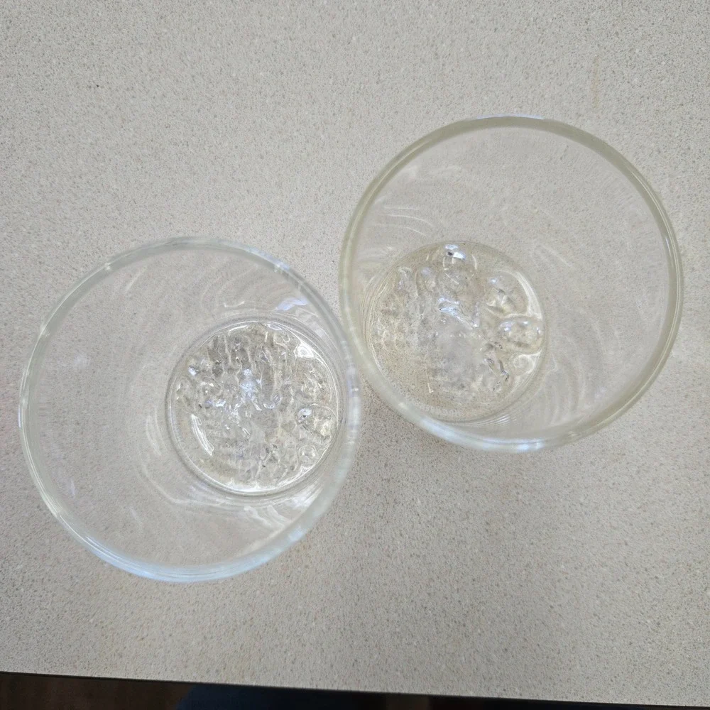 Huckberry x‎ High West Whiskey Rocks Glass Set of 2 Barware Clear Mountain Range